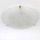 Large frosted glass ceiling light by Kalmar, Austria, 1960s.