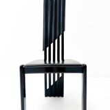 6 chaises Luebke postmodernes