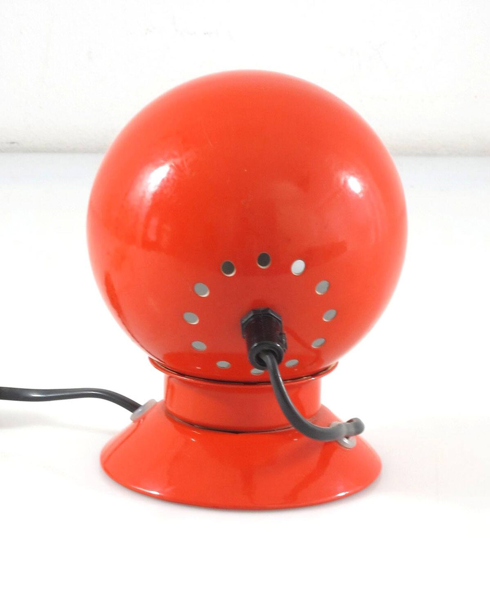 Abo Randers original scandinavian vintage red magnet bedside Ball Lamp