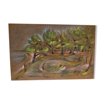 Landscape signed Paul Martin