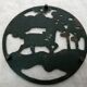 Flat metal vintage old horse