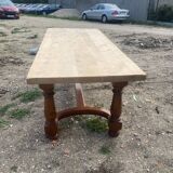 Table de ferme en chêne