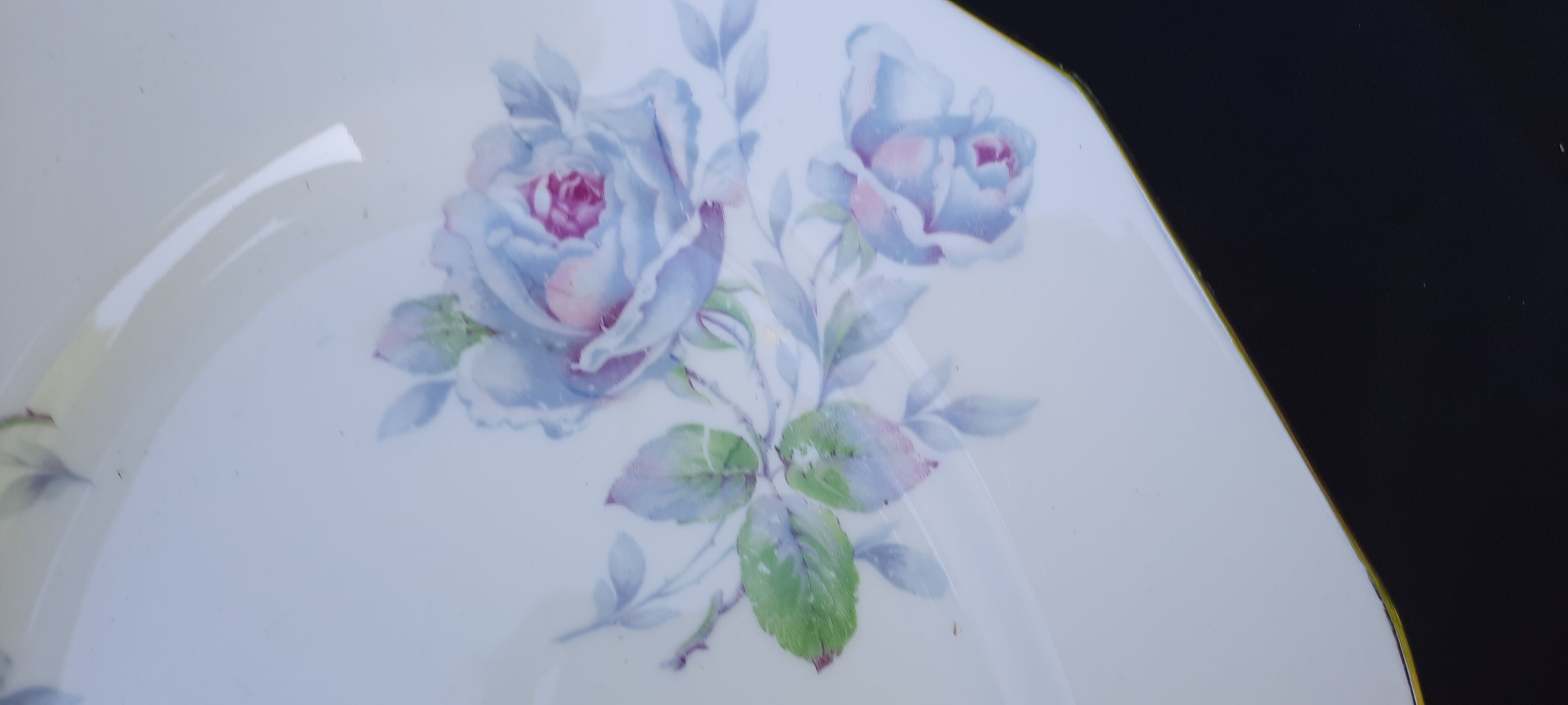 2 porcelain oval dishes