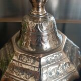 Louis XV chiseled bronze candlesticks