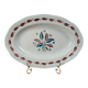 Oval plate L’amandinoise, model Auvergne