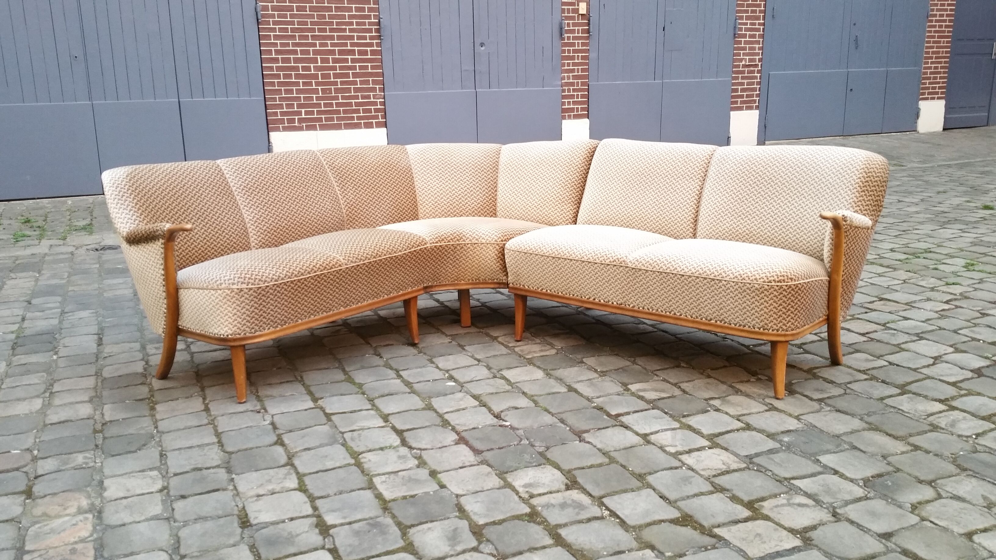 Sculptural years 50-60 vintage chairs design Penguin