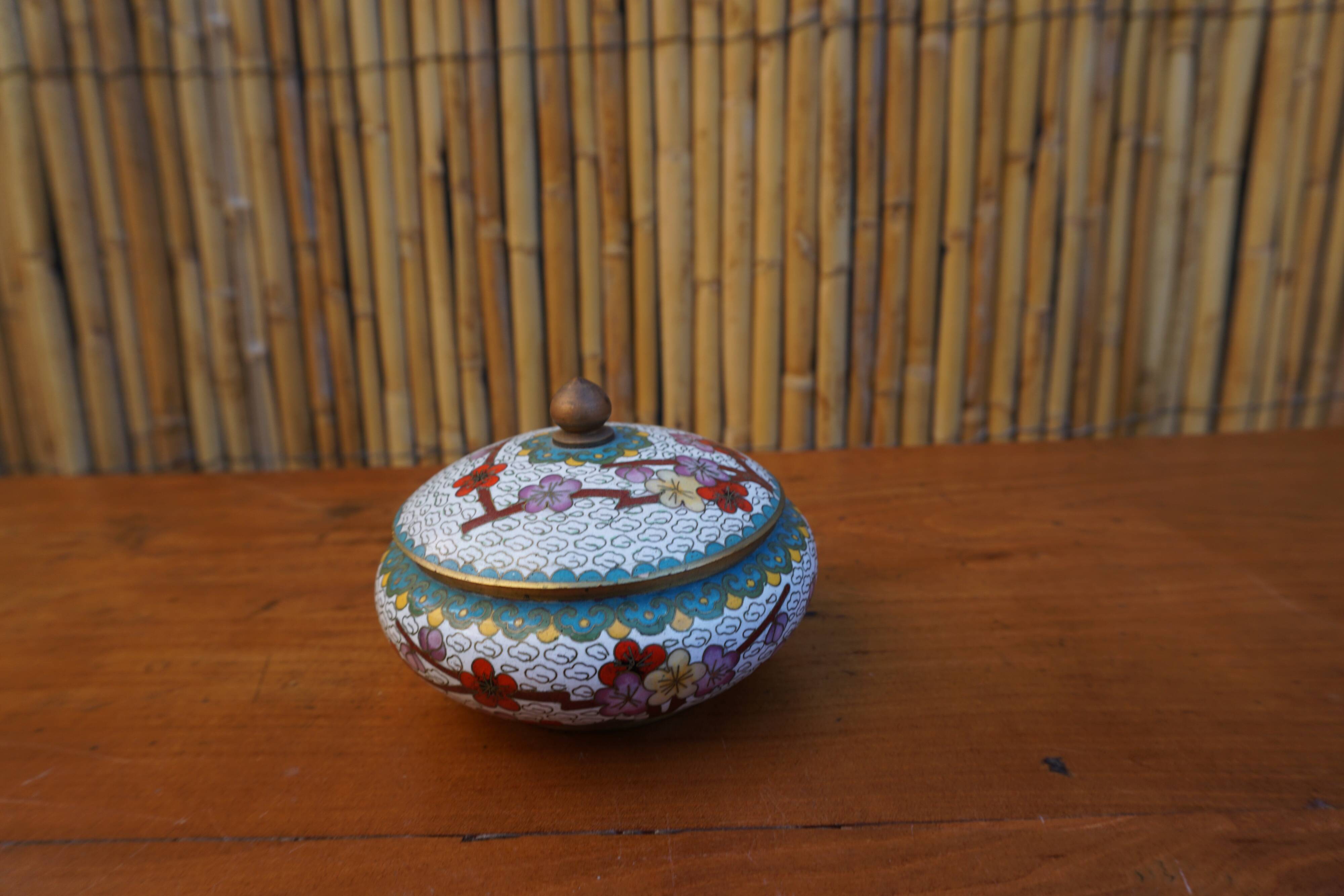 1970s cloisonné box