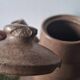Stoneware teapot