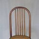 Bistro chair with curved wood by Wojciechow No. 644, not Thonet.