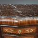 Rosewood and rosewood marquetry chest of drawers, Louis XV style – 2nd half of the 19th century.