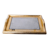 Brutalist pocket emptier by David Marshall, bronze and aluminum, Spain, 1980