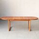 Dining table in solid teak, Denmark, 1960's