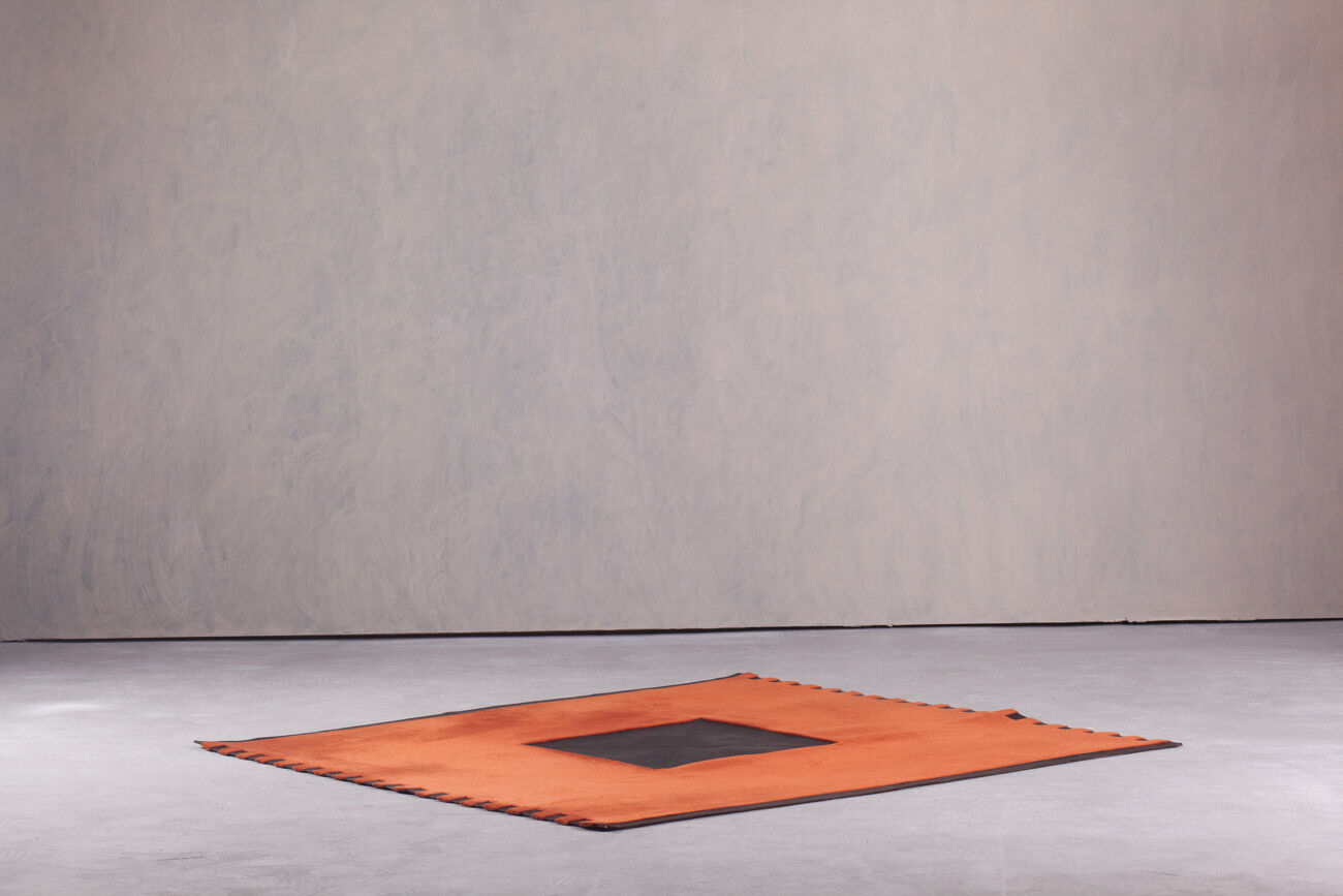 Postmodern Centercourt rug by Peter Maly for JAB, Germany, 1990s