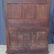 Renaissance oak carved buffet cabinet