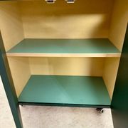 Old small modular desk from the 70s designed by Verena Huber, Flair Boy model