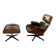 lounge chair and ottoman by Ray and Charles Eames