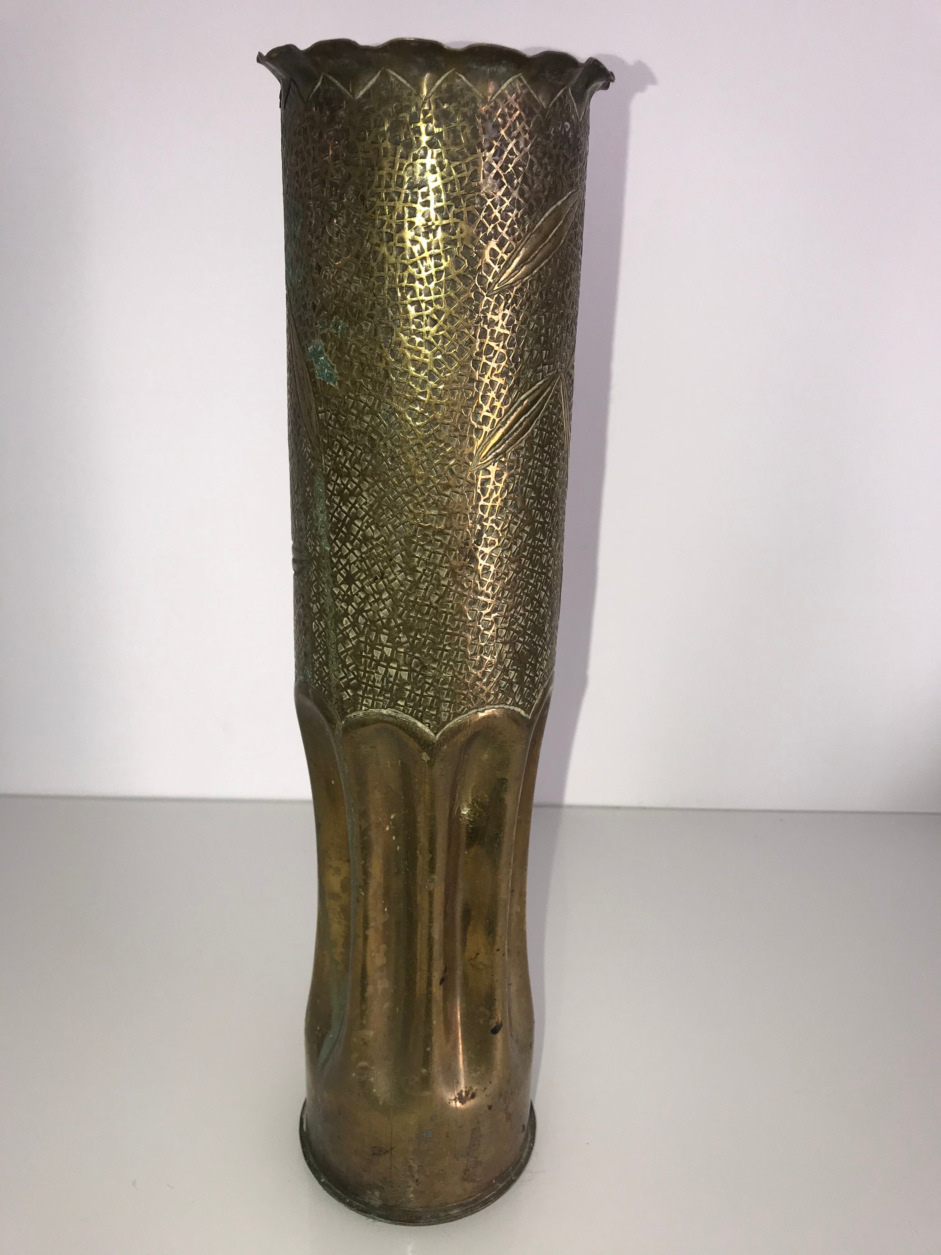 Brass vase