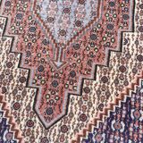 Fully handmade wool prayer rug