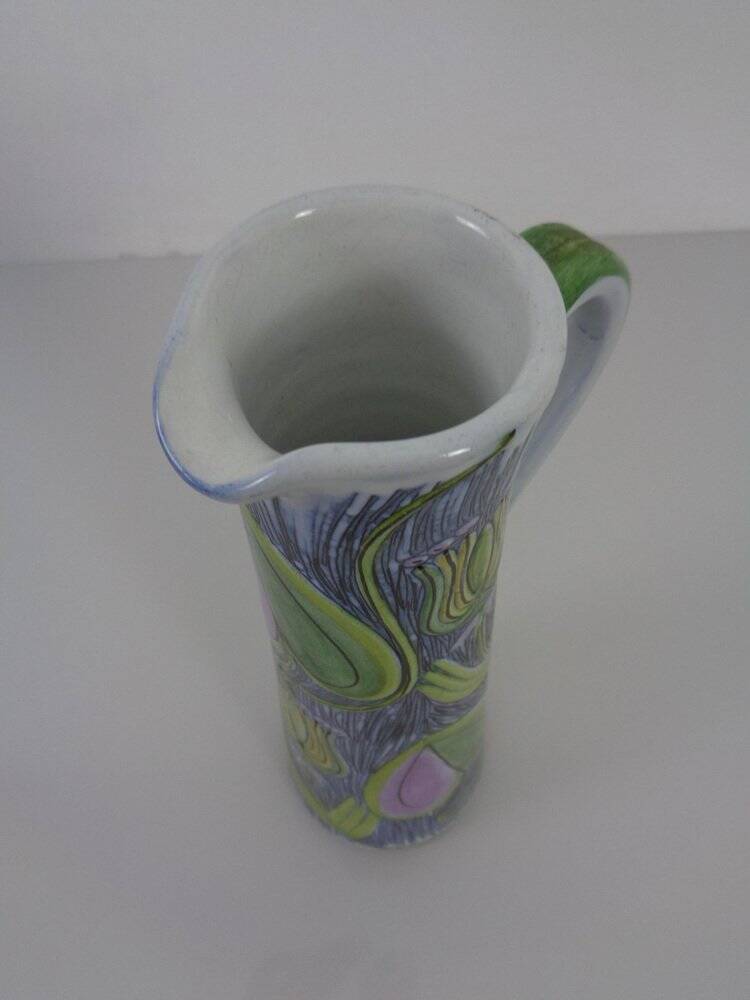 Studio ceramic jug from Laholm Keramik, Sweden, 1960s