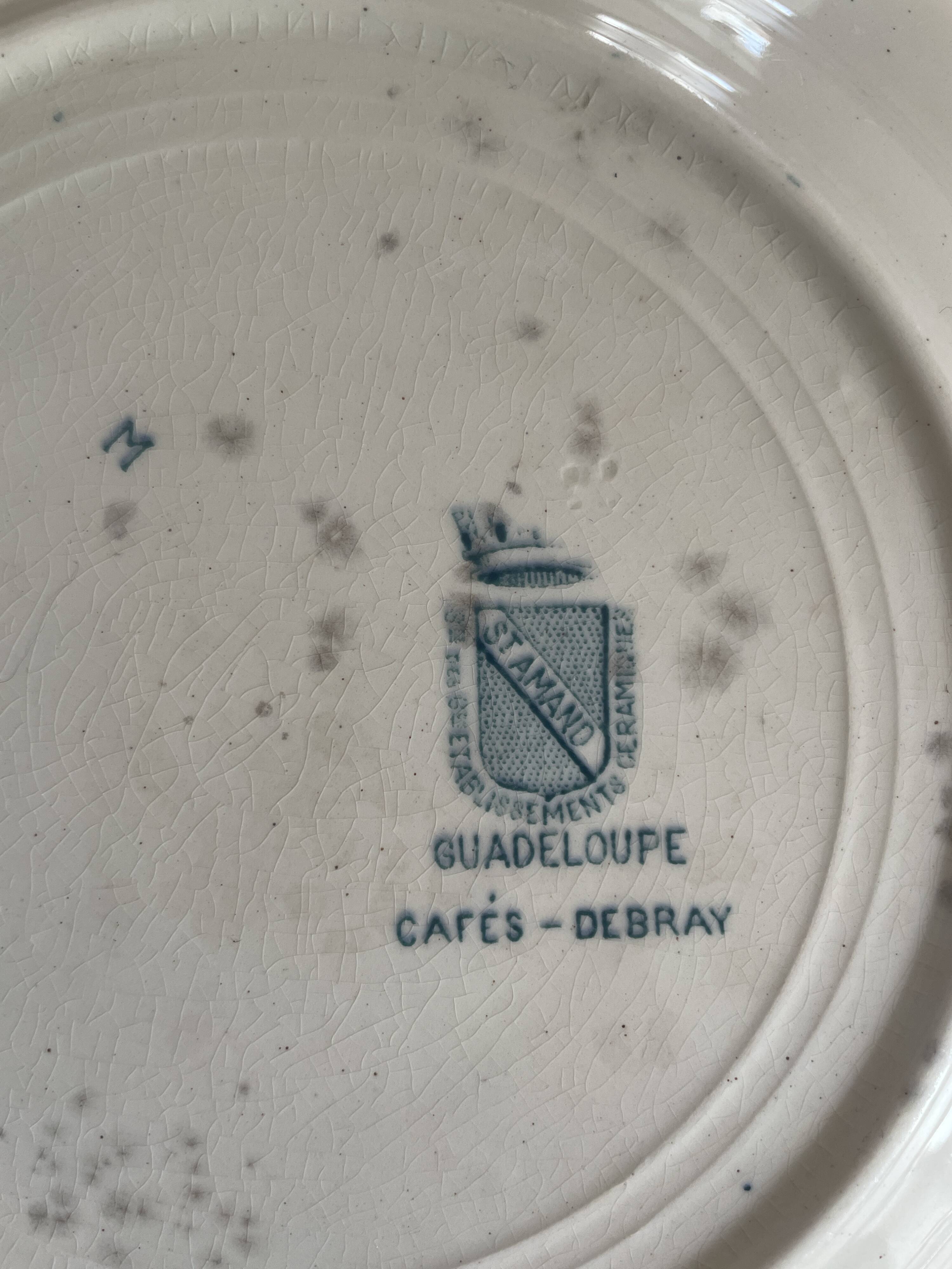 Guadaloupe Plate - St Amand