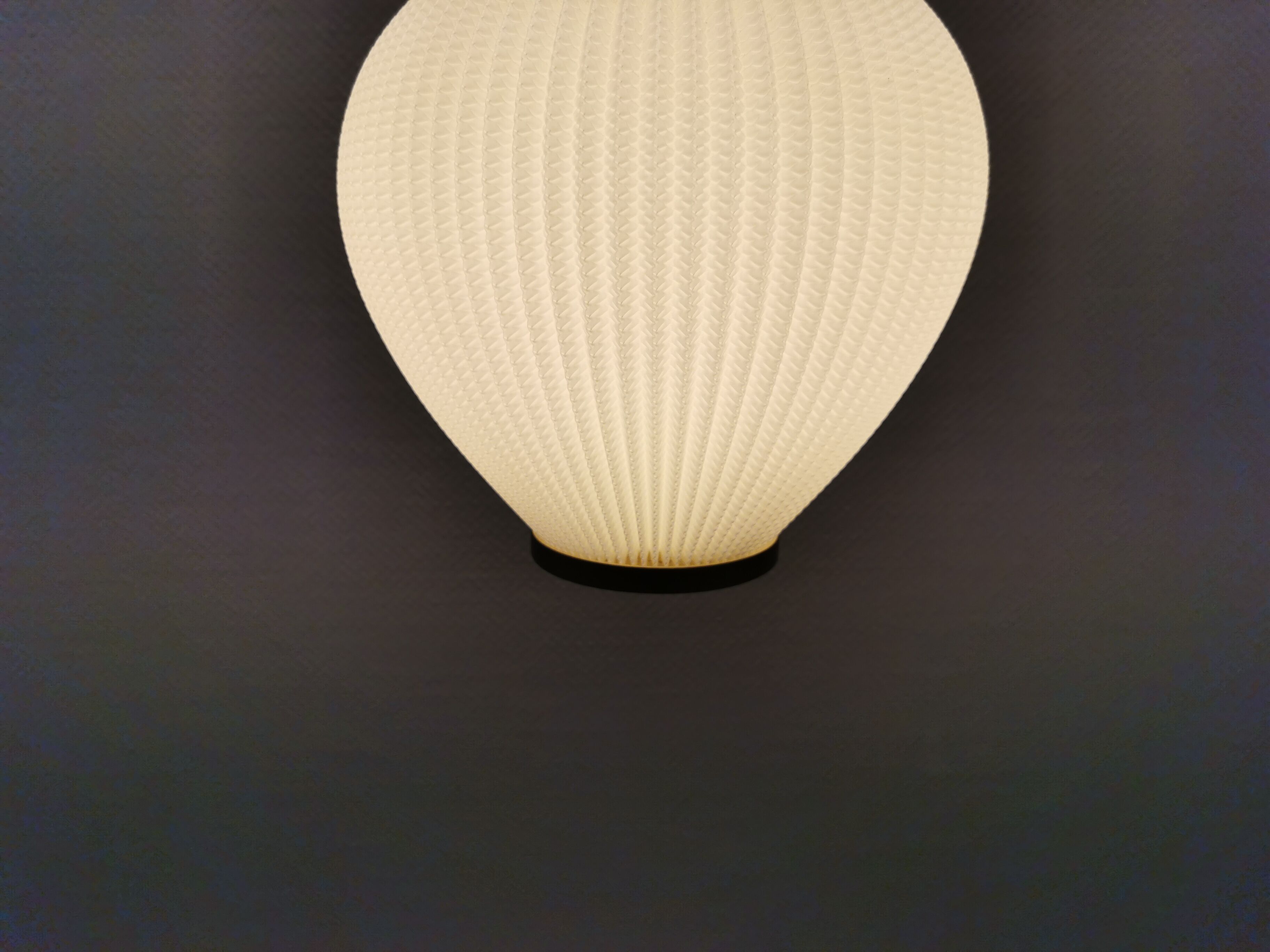 Danish pleated lamp model Pearl Shade, produced by Hoyrup Light and designed by Lars Ejler Schiøler