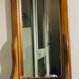 Wooden dressing mirror with drawer