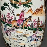 Vase, relief paint, gilding