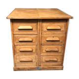 Ancien meuble de métiers chêne