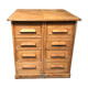Ancien meuble de métiers chêne