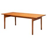 Hans Wegner AT-15 coffee table by Andrea Tuck in solid oak, Denmark, 1960s