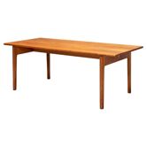 Hans Wegner AT-15 coffee table by Andrea Tuck in solid oak, Denmark, 1960s