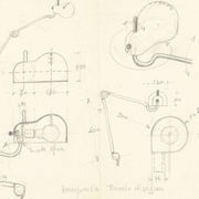 Lampe Topo par Joe Colombo pour Stilnovo 1970 Première Edition