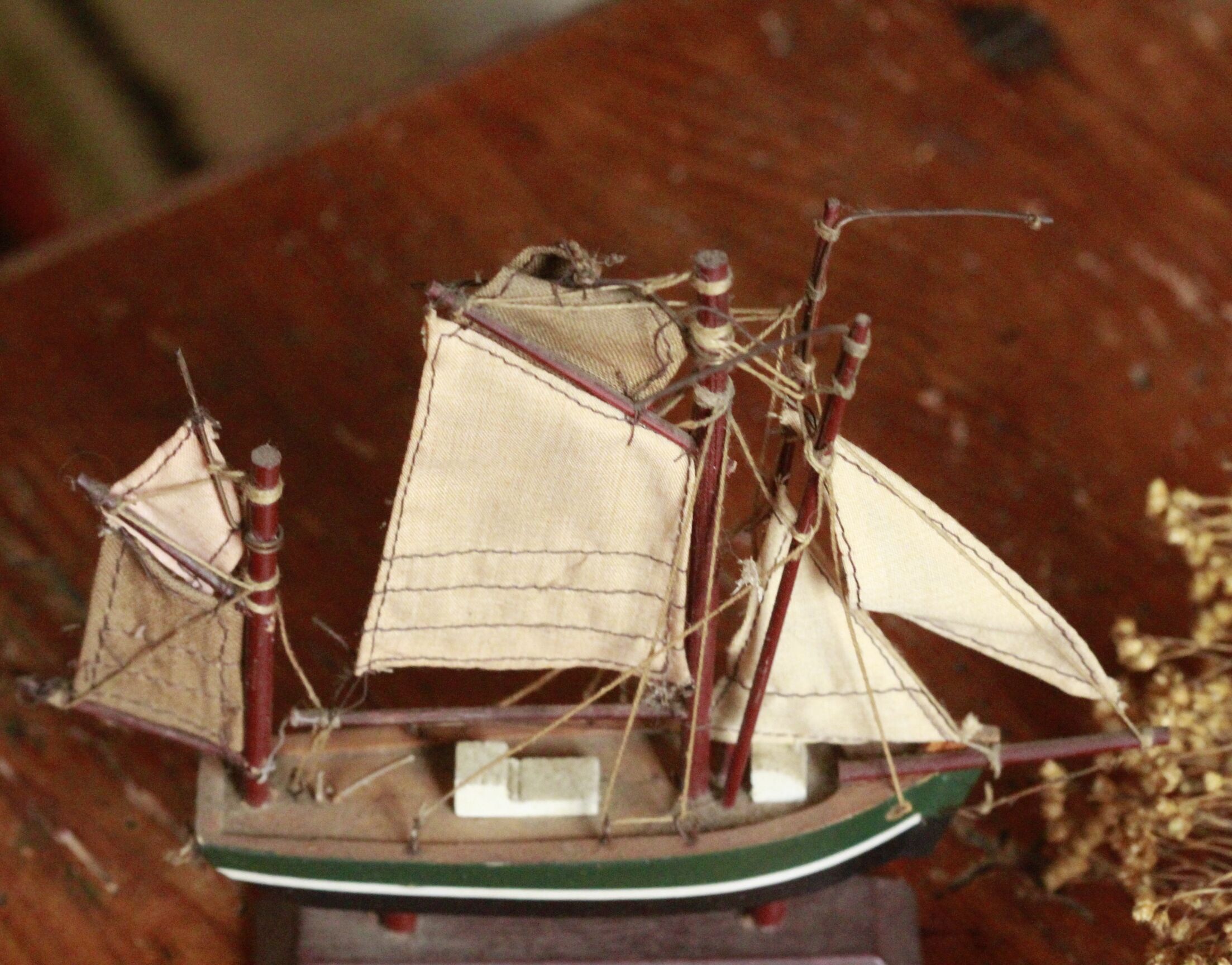 Old model boat