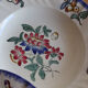 Set of 5 Longwy plates model Spring