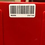 Red Tam Tam stool – official reissue – iconic design