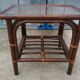 Table basse vintage rotin