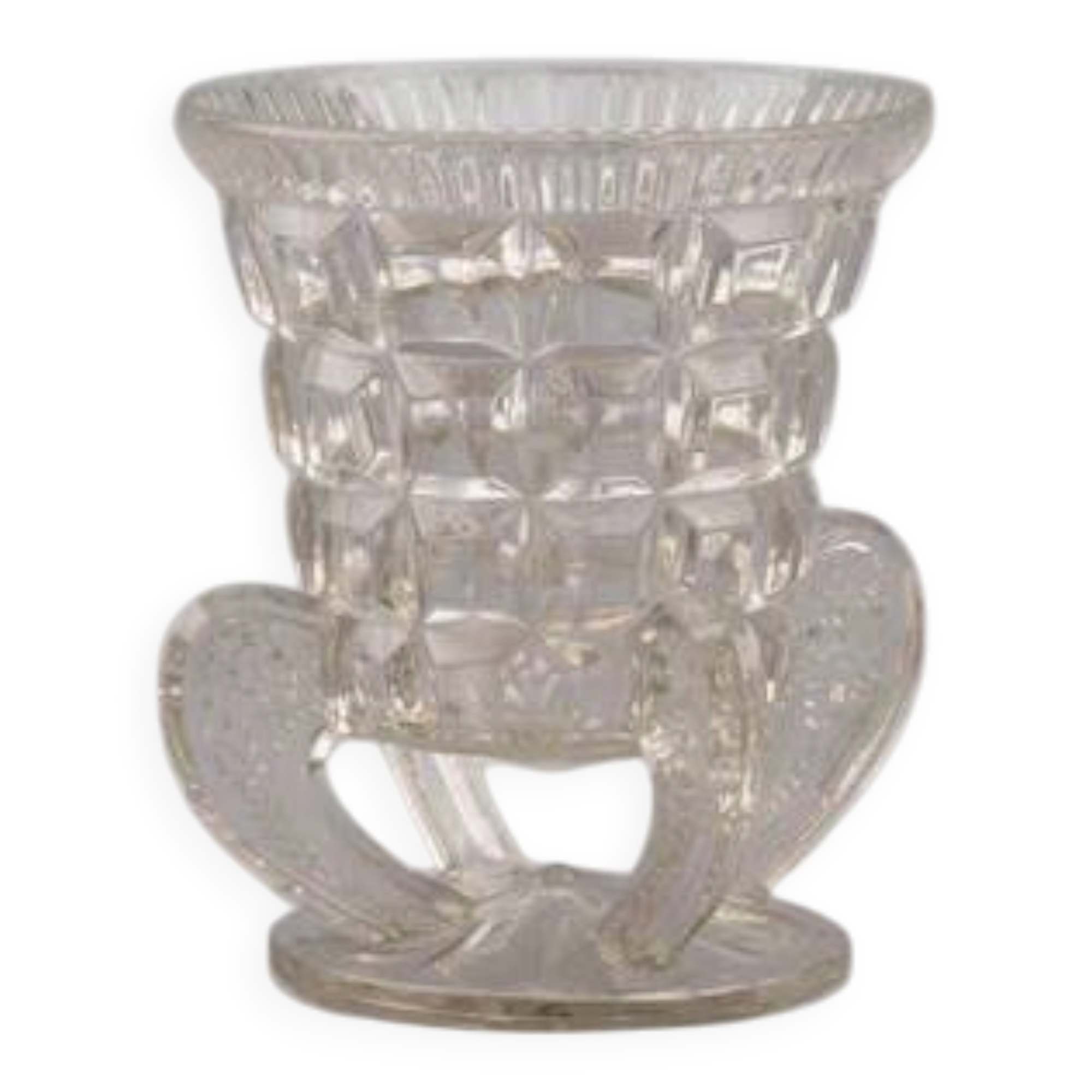 Art Deco vase Sklo Union Libochovice