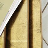 Pull out table  in brass