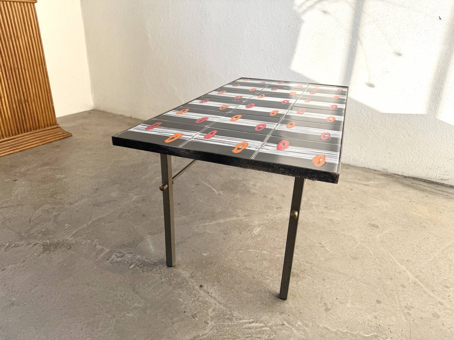 Glazed ceramic coffee table, Robert & Jean Cloutier ZG2, 1970s