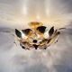 Mid-century design banci style ceiling lamp crystal flower , 1970sMid-centu