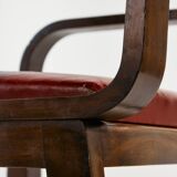 Art Deco desk and armchair, set of 2