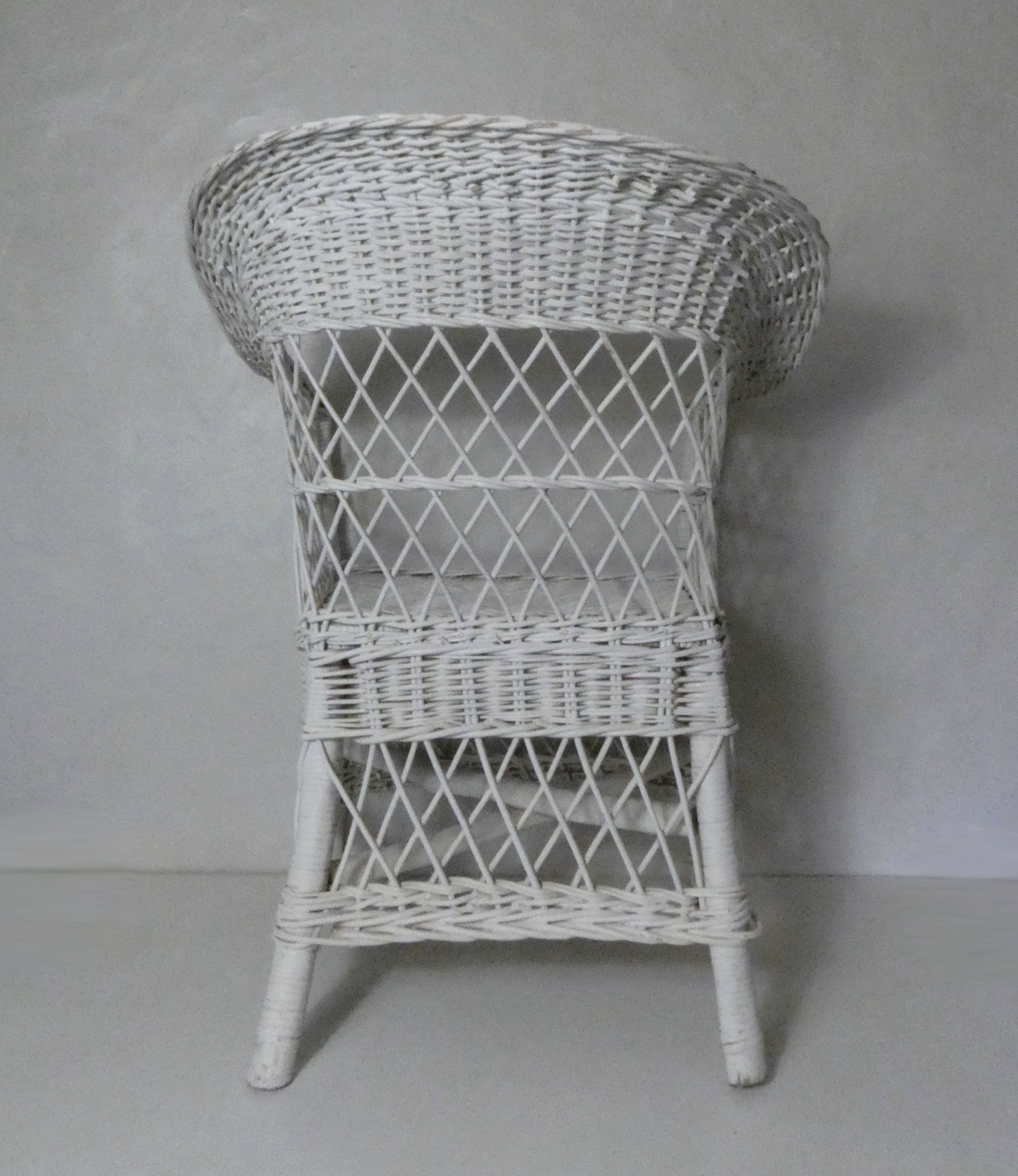 Rattan armchair