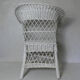 Rattan armchair