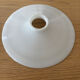 Vintage bel abat jour pour suspension en opaline blanche