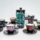 Fat lava coffee set from the 60s