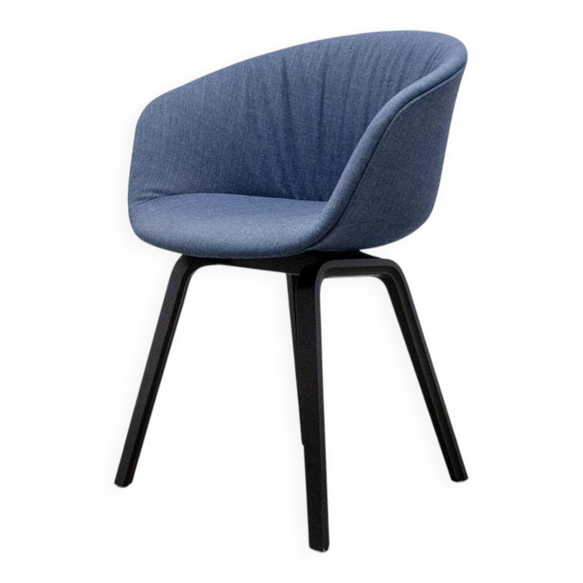 HAY AAC23 chair in dark blue fabric