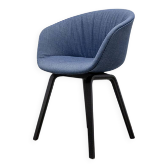HAY AAC23 chair in dark blue fabric