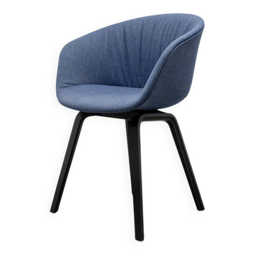 HAY AAC23 chair in dark blue fabric