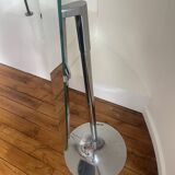 Space age standing mirror