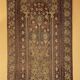 18th Century Indo-Portuguese Embroidery with Gold Thread on Velvet